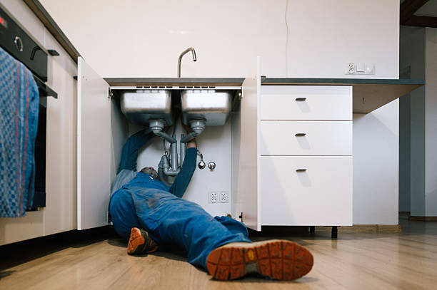 Professional Leak Detection technician working in Hurdle Mills, NC